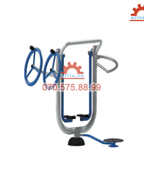 Dụng cụ 3 trong 1: Đi bộ trên không - Xoay eo - Tay vai