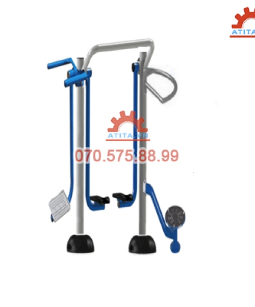 Dụng cụ 3 trong 1: Đi bộ trên không - Xoay eo - Lắc eo