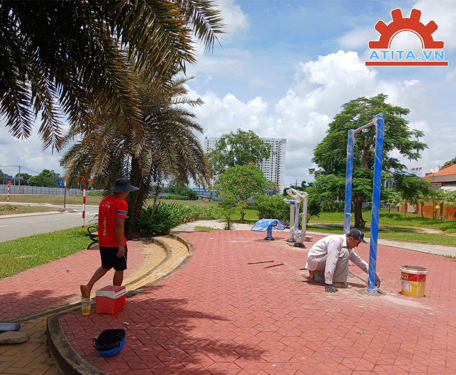 Công trình lắp đặt tại Phú Mỹ Lợi - Bình Chánh