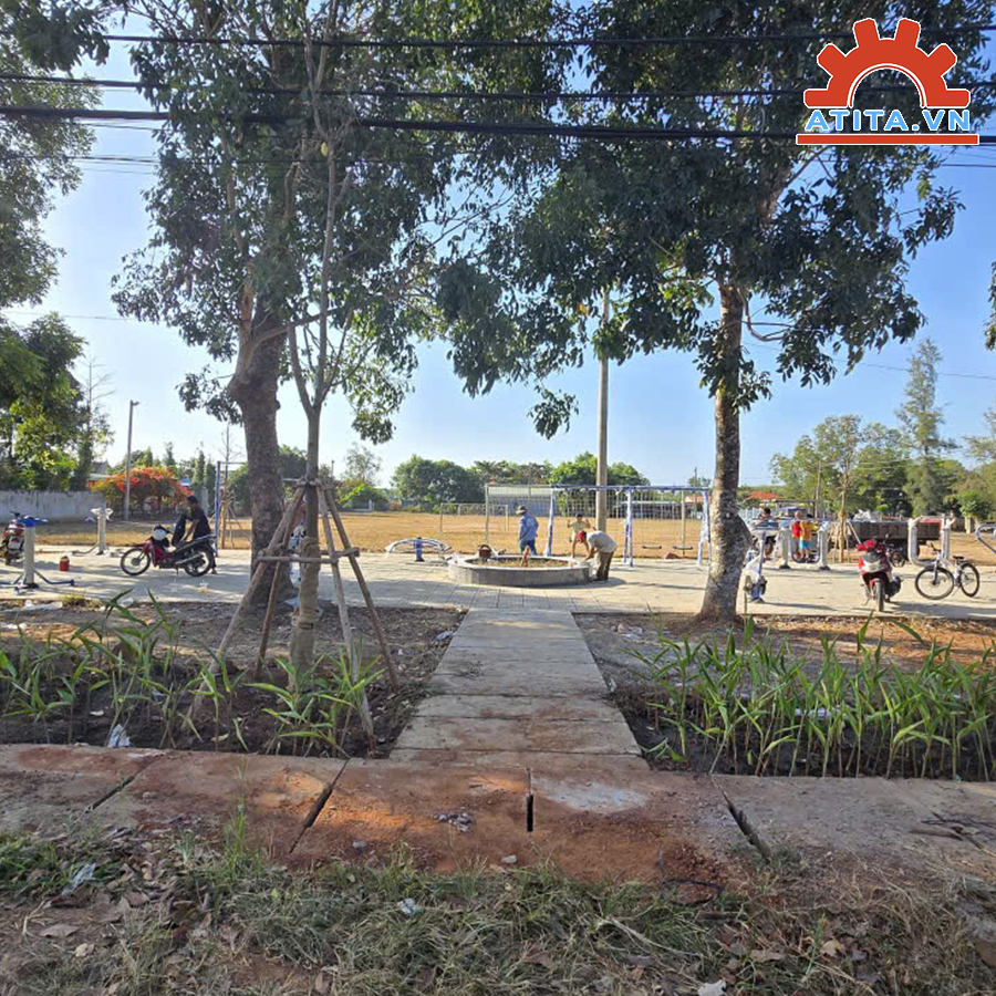 Công trình lắp đặt tại Công viên Hòa Hội - Vũng Tàu