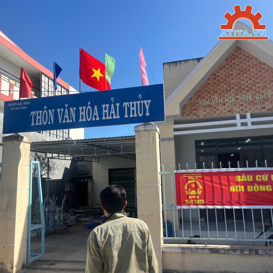 Công tình lắp đặt tại Thôn Hải Thủy - Bình Thuận