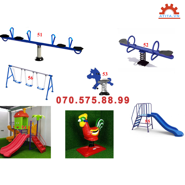 Nhóm dụng cụ thể dục công viên 08