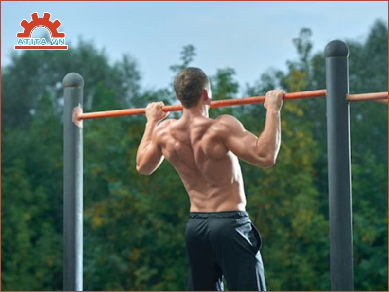 Công dụng của xà đơn công viên đối với sức khỏe