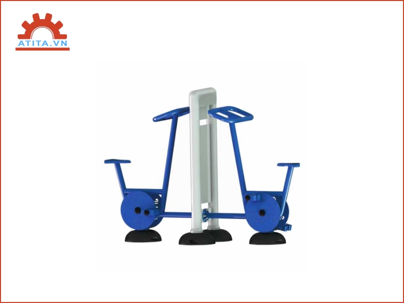 Công dụng của xe đạp đôi công viên đối với vận động nhóm