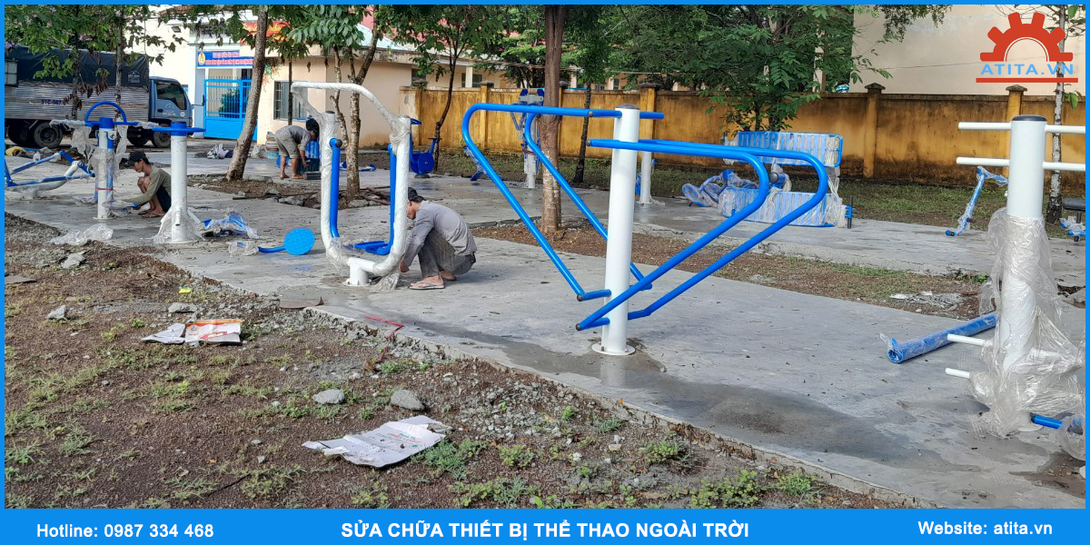 Công trình sửa chữa, bảo dưỡng dụng cụ thể thao