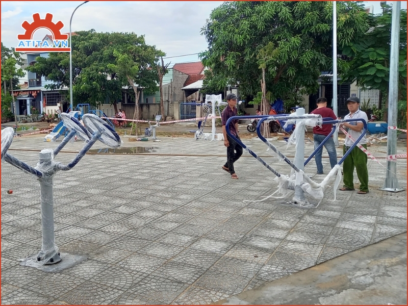 Giải pháp thiết kế và thi công khu thể thao ngoài trời tại ATITA