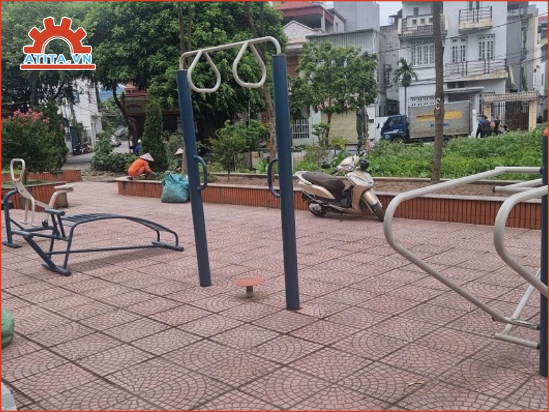 Lợi ích khi công viên nhỏ có thiết bị thể thao