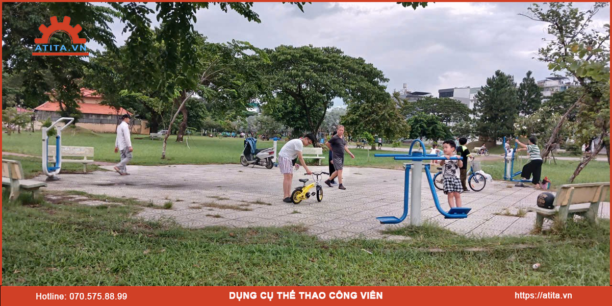 Phân loại dụng cụ thể thao công viên