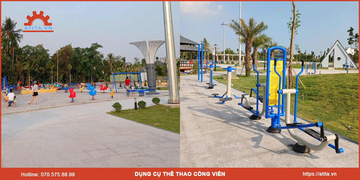 Tác dụng của dụng cụ thể thao công viên