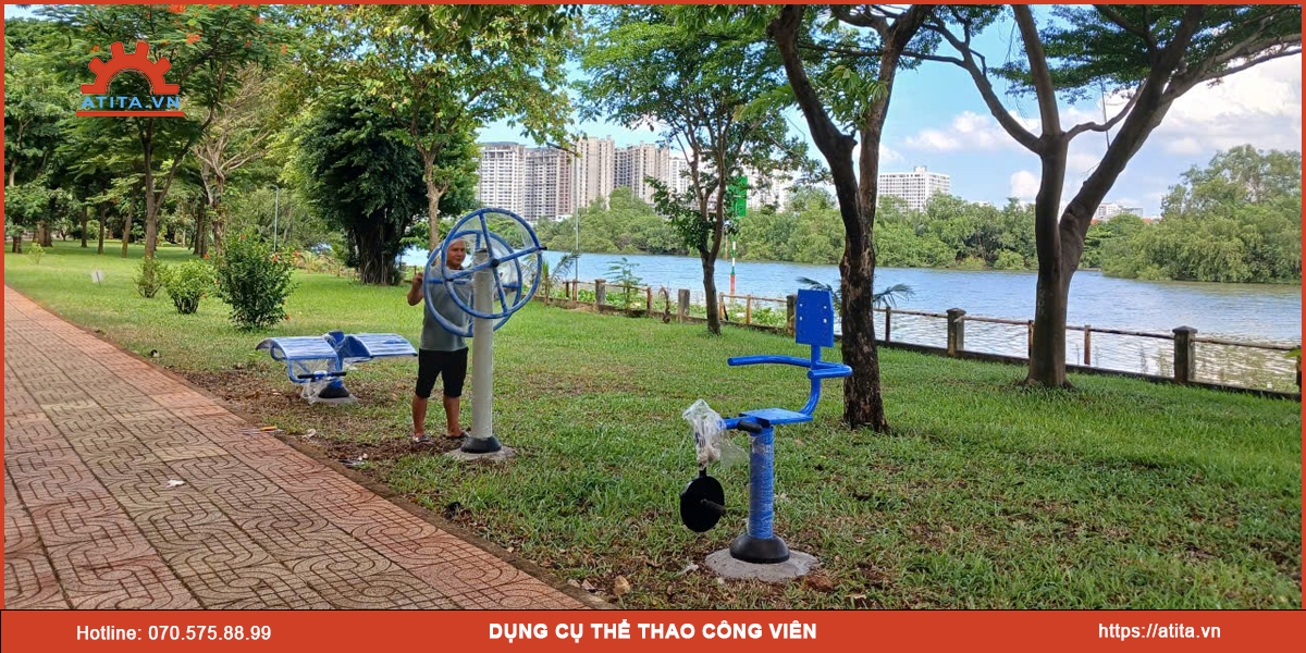 Tác dụng của dụng cụ thể thao công viên