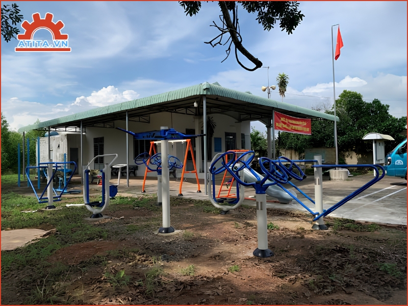 Thiết bị thể thao ngoài trời - Yếu tố hoàn thiện không gian thể chất mở