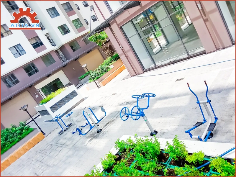 Thiết kế không gian vận động phù hợp khu dân cư cao cấp