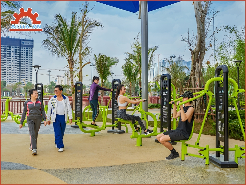 Vai trò của không gian vận động ngoài trời trong nâng cao sức khỏe cộng đồng