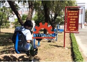 Công viên nhỏ có nên lắp thiết bị thể thao không