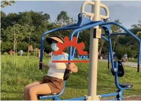Thiết kế công viên kết hợp khu vui chơi trẻ em và khu thể thao